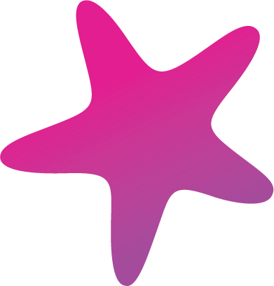 reef kids dental pink starfish icon